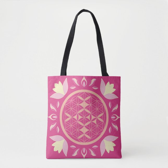 flower of life tote bag (Front)