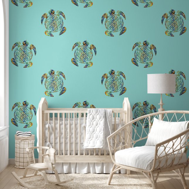 FLOWER OF LIFE - Turtle Magic 3 Wallpaper (Kids)