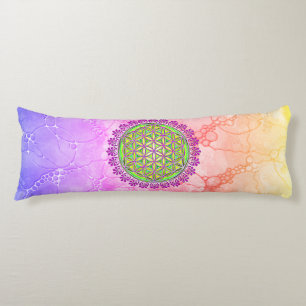 Flower Of Life - Vintage Blossom Ornaments 2 Body Cushion