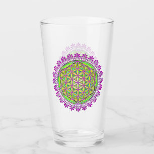 Flower Of Life - Vintage Blossom Ornaments 2 Glass