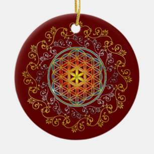 Flower Of Life - Vintage Ornaments Mandala 1