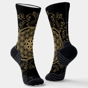 Flower Of Life - Vintage Ornaments Mandala 2 Socks