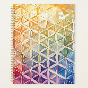 Flower of Life - Watercolor Painting Planner