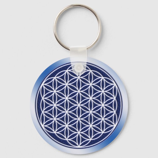 Flower Of Live / heaven Key Ring (Front)