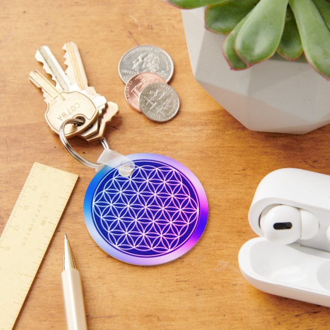 Flower Of Live / heaven Key Ring (Desk)