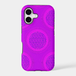 Flower Of Live - sun - seamless pattern 3