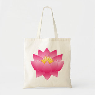 flower of lotus tote bag