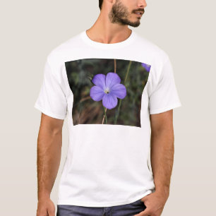 Flower of perennial or blue flax T-Shirt