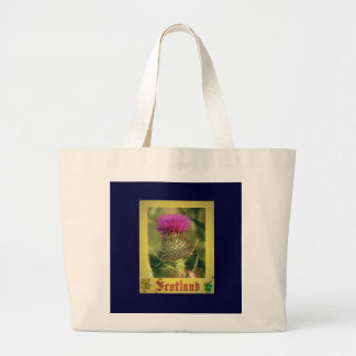 Flower Of Scotland. Large Tote Bag