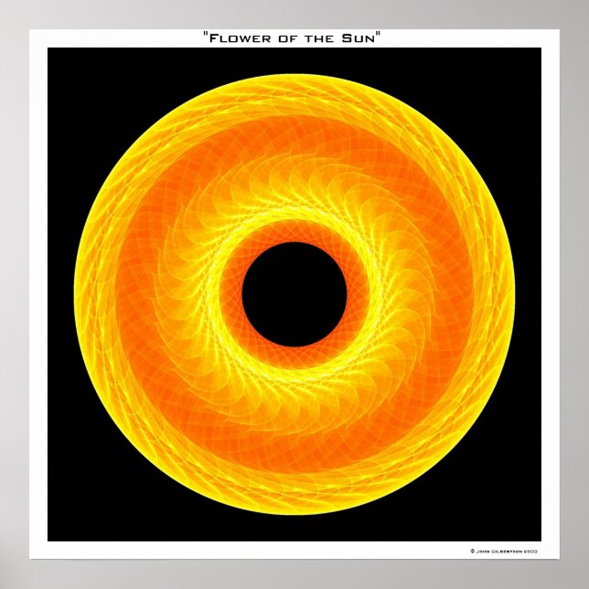 Flower of the Sun Poster (Front)