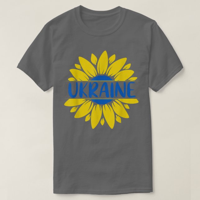 Flower Of Ukraine Sunflower  T-Shirt (Design Front)