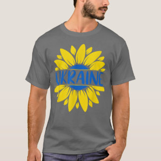 Flower Of Ukraine Sunflower  T-Shirt