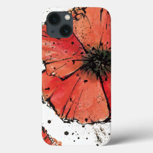 Flower on a White Background iPhone 13 Case