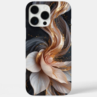 flower on grey iPhone 16 pro max case