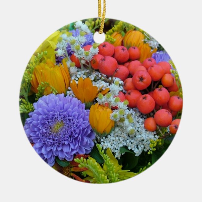 Flower ornament (Front)