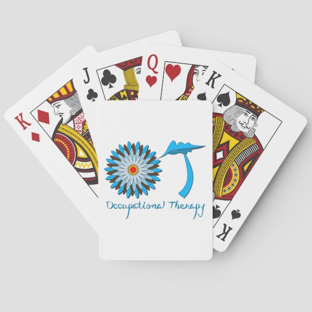 Flower OT Products Playing Cards (Back)