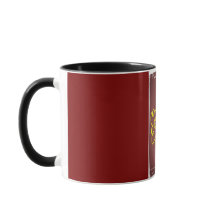 flower paint mug