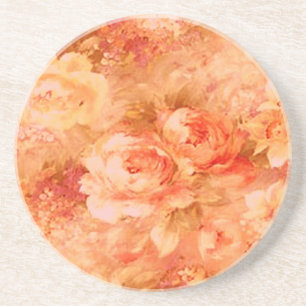 Flower Painting Coaster