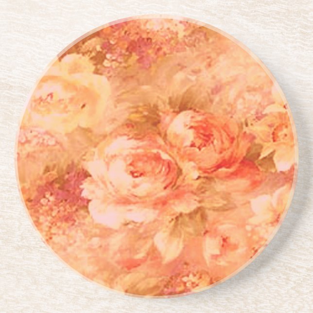Flower Painting Coaster (Front)