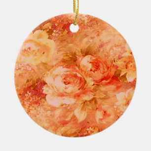 Flower Painting Ornament