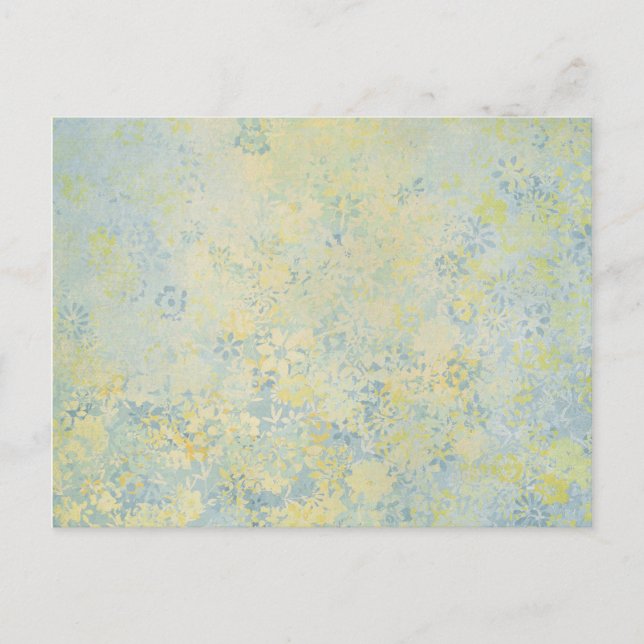 flower painting postcard (Front)