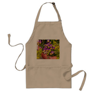 Flower - Pansy - Purple Posies .jpg Standard Apron