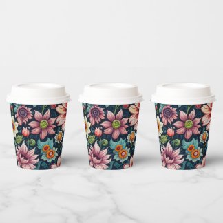 Flower Paper cup