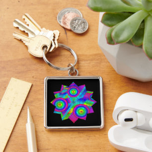Flower Paradise Key Ring