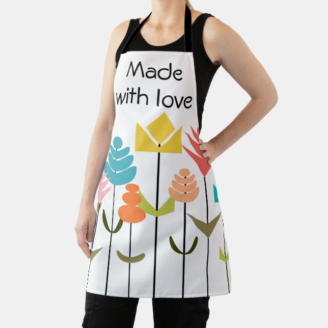 Flower Patch  Apron (Insitu)