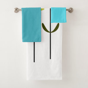 Flower Patch Bath Towel Set