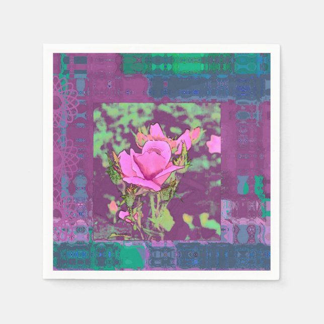 Flower patch napkin (Front)