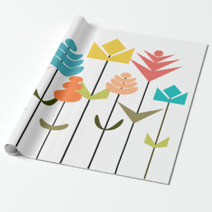 Flower Patch Wrapping Paper