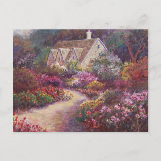 Flower Path Postcard