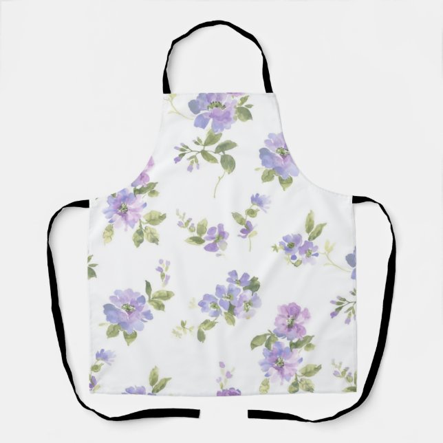 Flower pattern apron (Front)