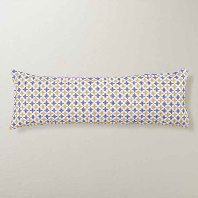 Flower Pattern Body Cushion (Front)