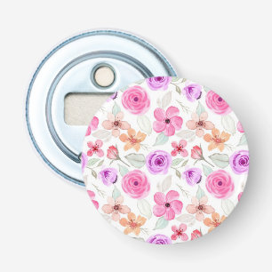 Flower pattern bottle opener