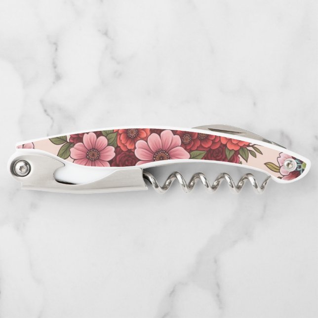 flower pattern Bottle Opener (Front)