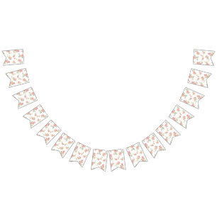 Flower pattern bunting