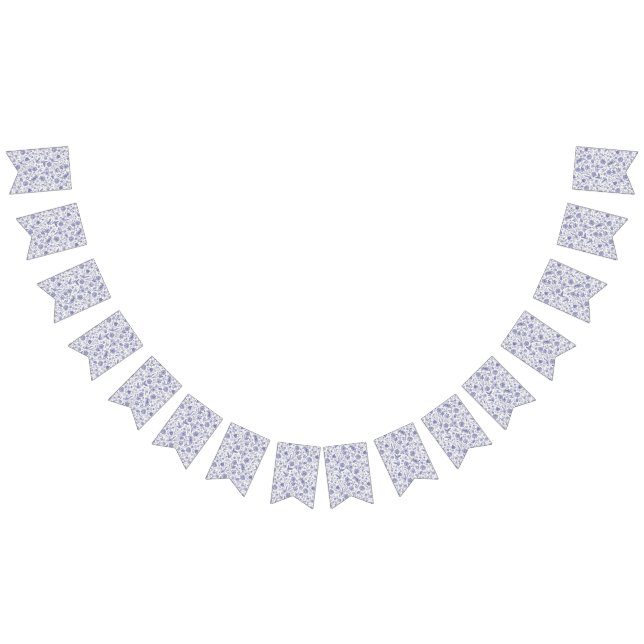 Flower pattern bunting  (All)