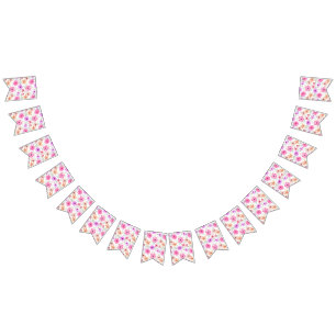 Flower pattern bunting 