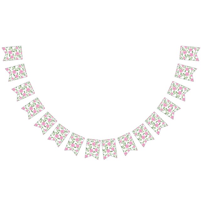 Flower pattern bunting  (All)
