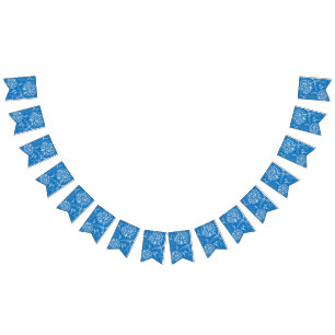 Flower pattern bunting