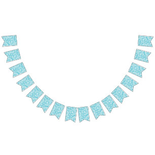 Flower pattern bunting 