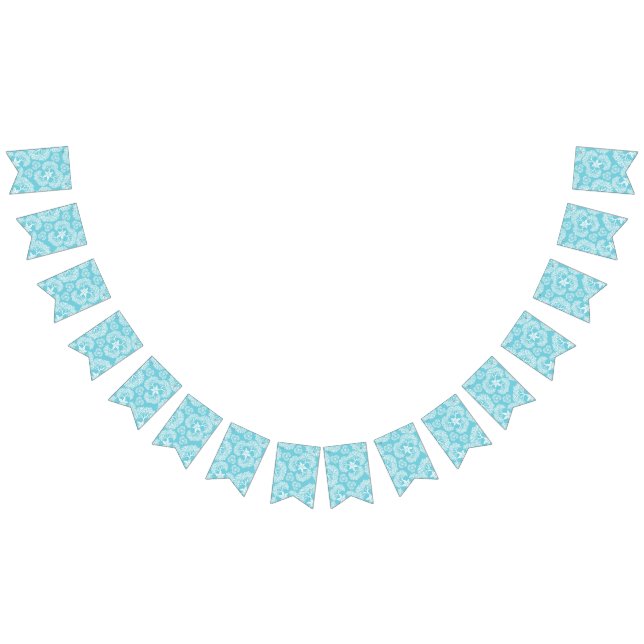 Flower pattern bunting  (All)
