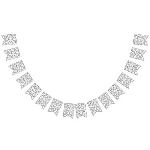Flower pattern bunting 