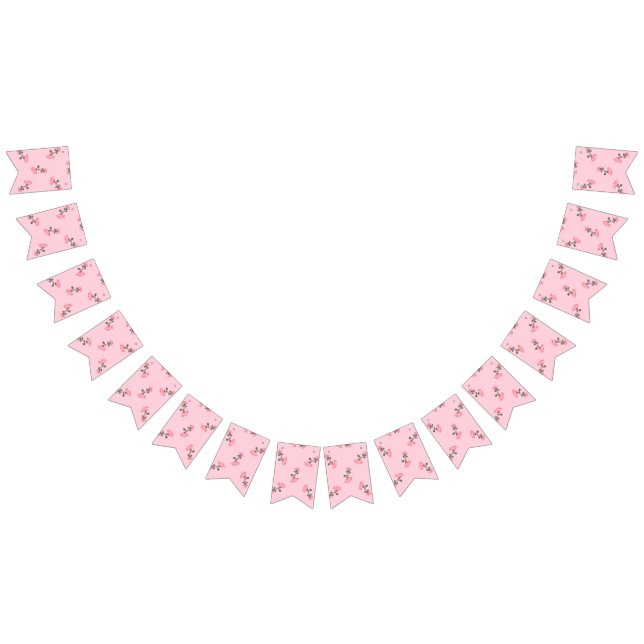 Flower pattern bunting  (All)