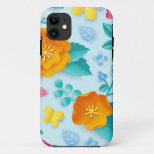 Flower pattern Case-Mate iPhone case