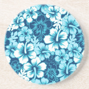Flower pattern coaster
