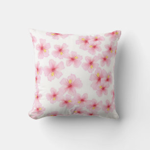 Flower pattern cushion