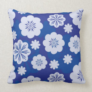 flower pattern cushion